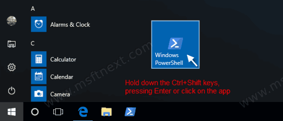 Run Windows Powershell As Admin