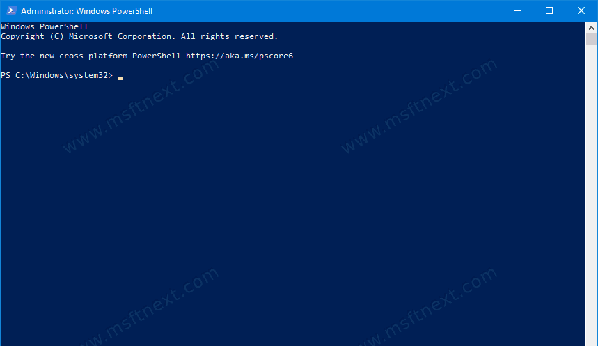 PowerShell On Windows 10 As Administrator