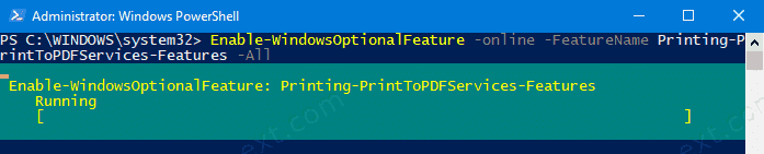 Add Print To Pdf With Powershell