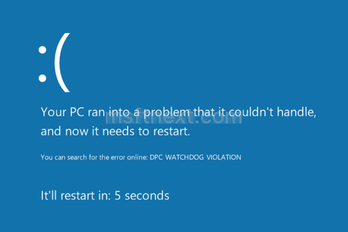 How to disable BSOD auto restart in Windows 10