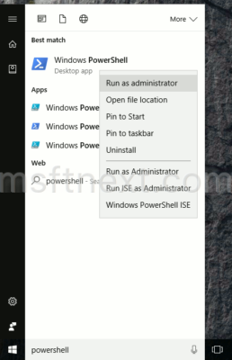 powershell-run-as-administrator