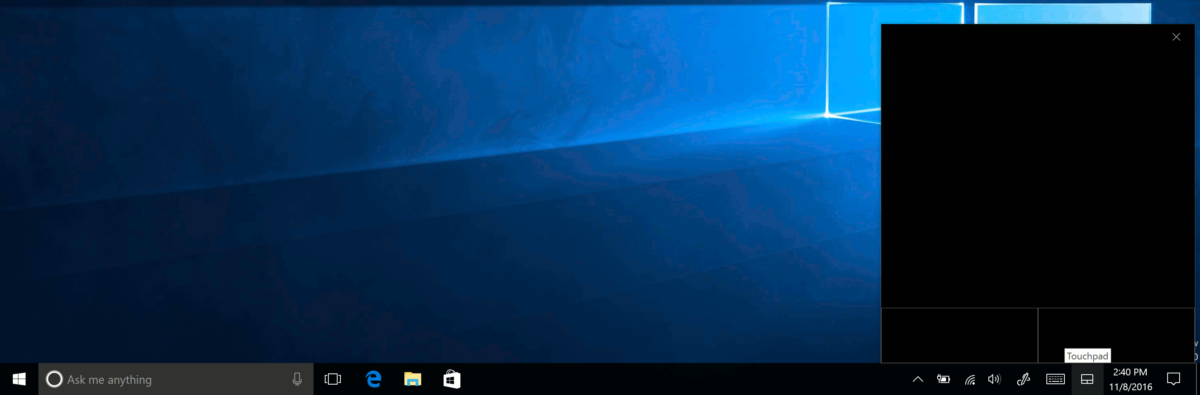 How to enable Virtual Touchpad in Windows 10