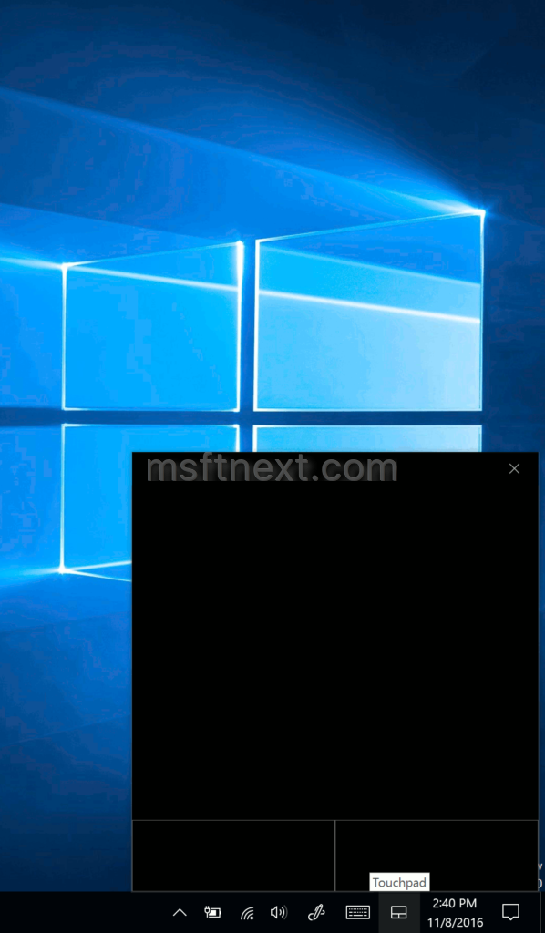 How to enable Virtual Touchpad in Windows 10