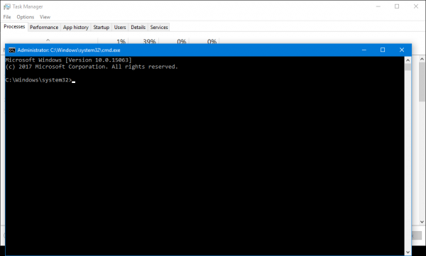 Windows 10 Elevated Command Prompt