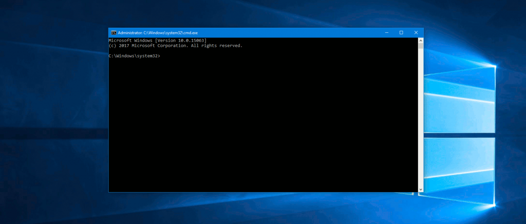 Windows 10 Elevated Command Prompt On Desktop