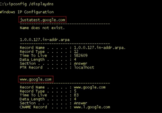 DNS Cache