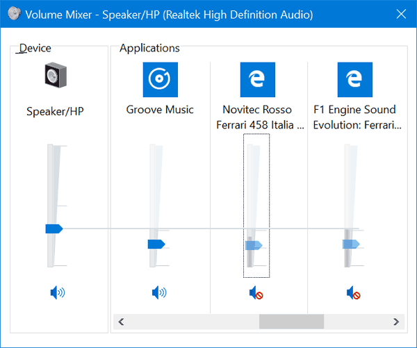 Mute Edge Tabs Windows 10