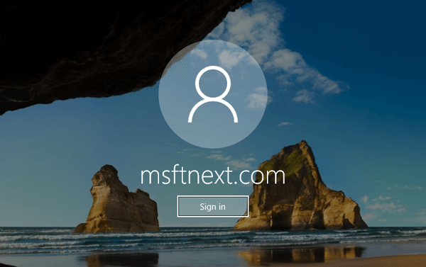 Windows 10 Login Screen Archives - MSFTNEXT