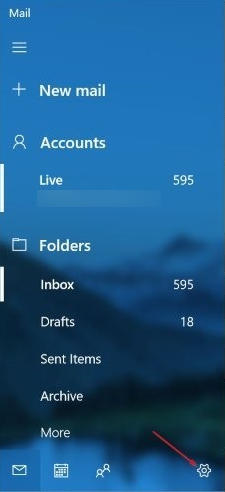 Remove Email Account From Mail App In Windows 10