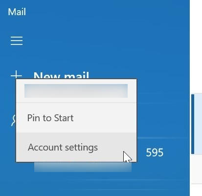 Remove An Email Account Windows 10