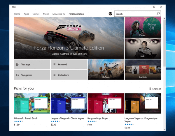 Windows 10 Store