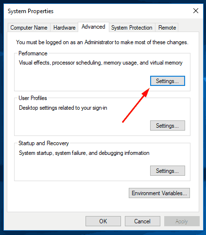 Disable Window Shadows In Windows 10 Pic2
