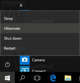 Start Menu With Hibernate