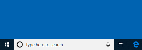 Windows 10 Search And Task View Enabled