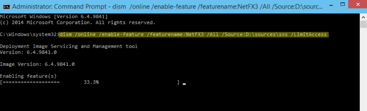 .NET Framework 3.5 Offline Installer for Windows 10 (Batch File)