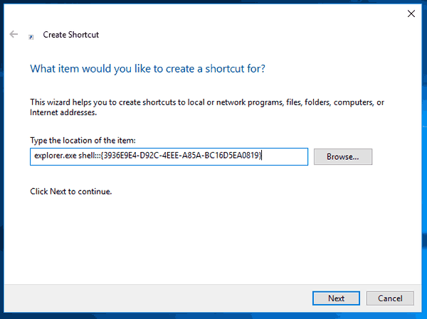 Create Frequent Folders Shortcut In Windows 10