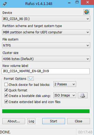 Create Bootable UEFI USB Drive With Windows 10