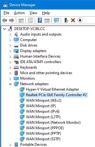 Windows 10 Device Manager