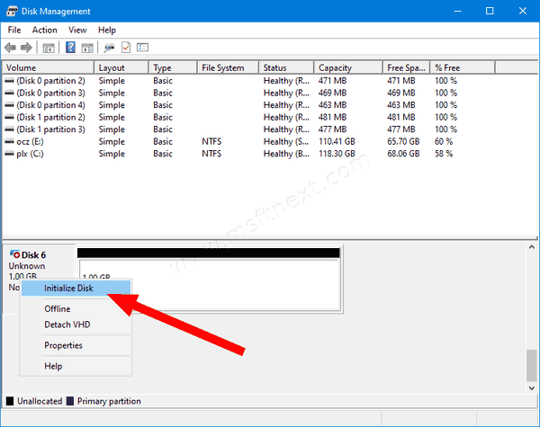 Disk Management Attach VHD 3