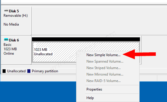 Disk Management Attach VHD 5