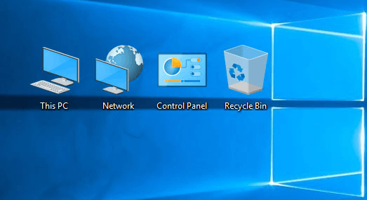 Win 10 Desktop Icons