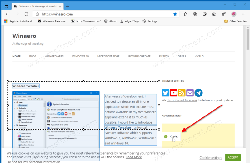 How to Use Smart Copy in Microsoft Edge