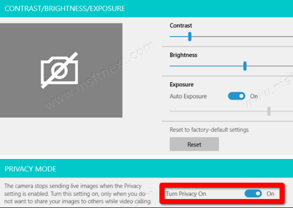 logitech camera settings for lenovo