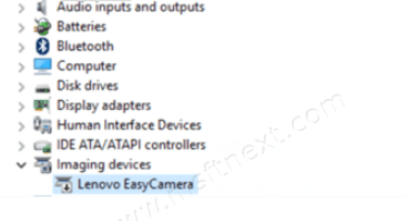 Lenovo Camera Disabled