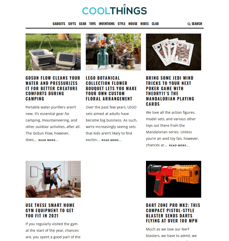 Coolthings Thinkgeek Alternative