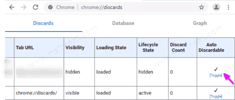 How to turn off tab auto reload in Google Chrome