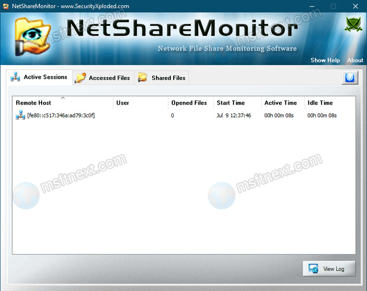 NetShareMonitor