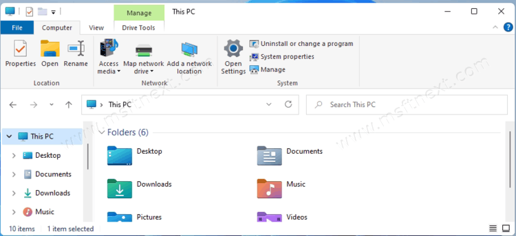 How to Restore Ribbon in File Explorer in Windows 11