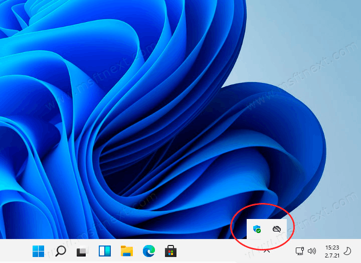How to reset taskbar corner overflow icons in Windows 11