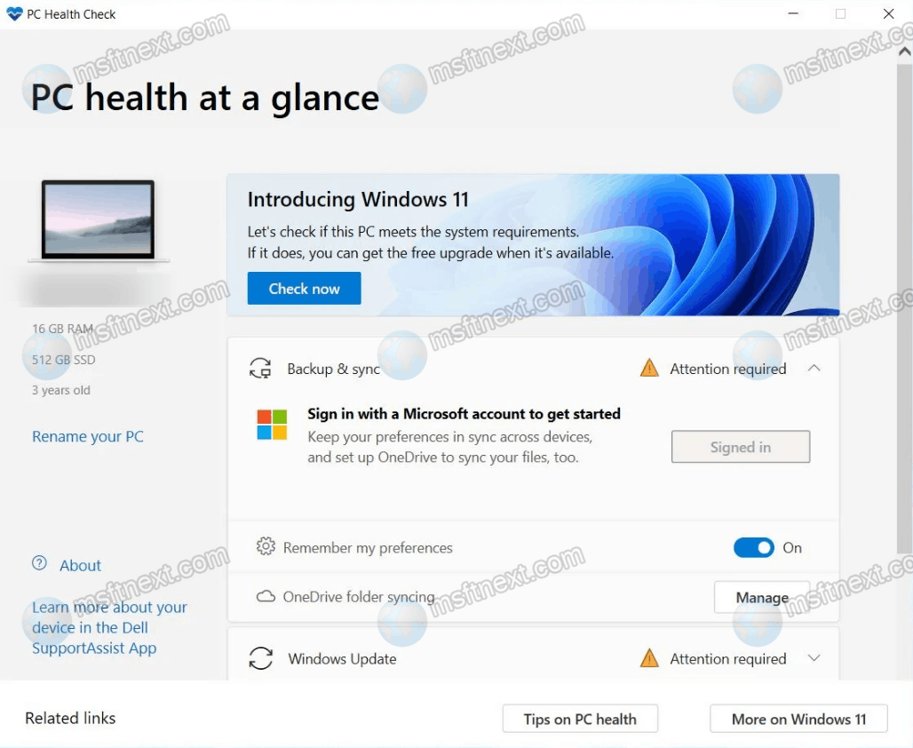 Windows 11 Pc Health Check