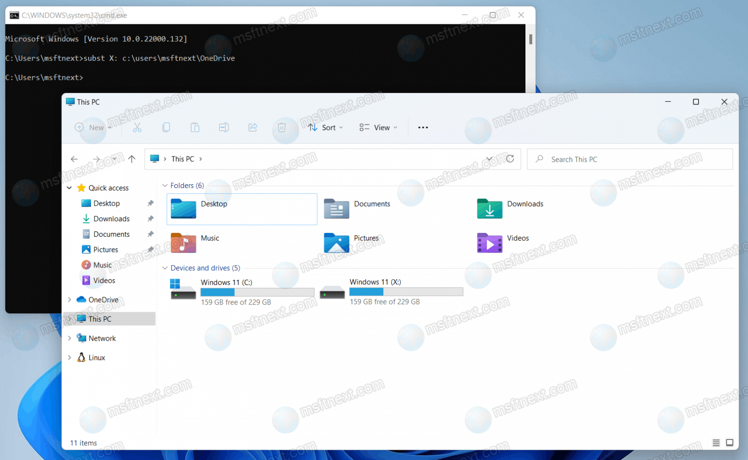 Add Drive Letter to OneDrive in File Explorer on Windows