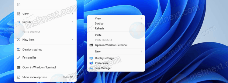 Disable Show More Options Context Menu on Windows 11