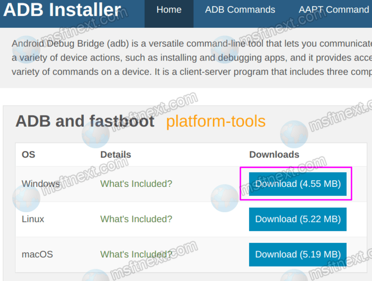 Download Adb Android Platform Tools