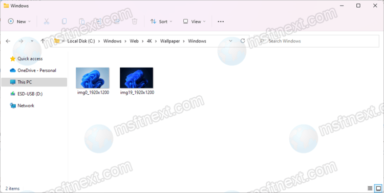 Find Default Wallpapers In Windows 11 1