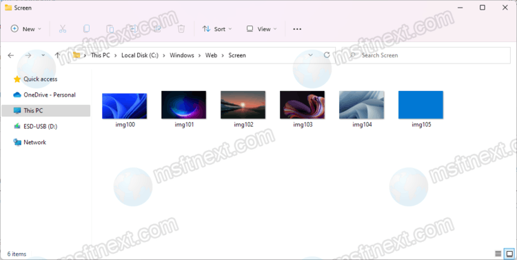 Find Default Wallpapers In Windows 11 2