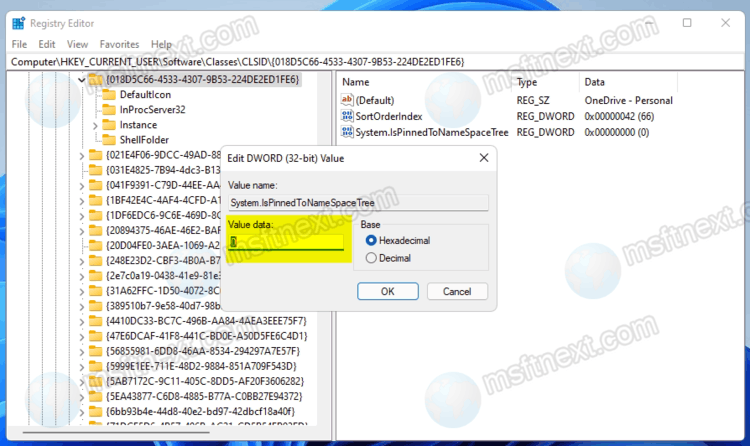 Hide OneDrive From File Explorer In Windows 11