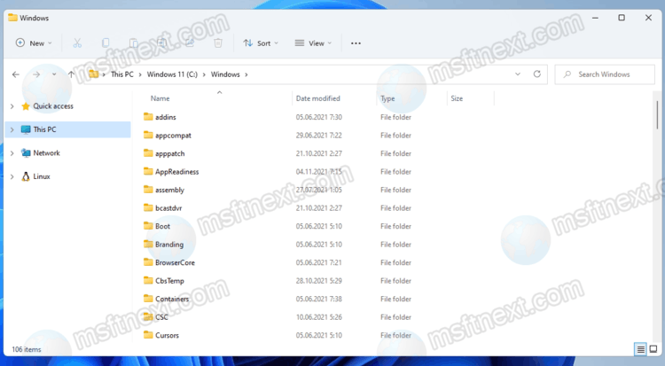 How to hide OneDrive from Explorer left pane in Windows 11