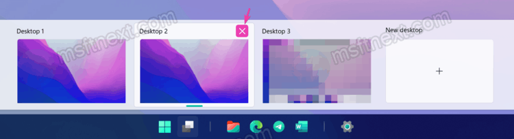 set a different wallpaper for monitors  by removing virtual desktops