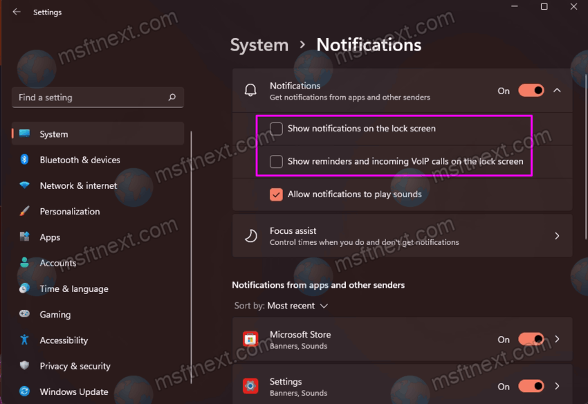 Turn Off Windows 11 Lock Screen Notifications