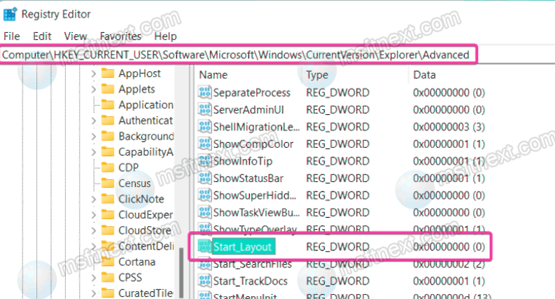 enable more pins in Windows 11 Start menu with the registry tweak