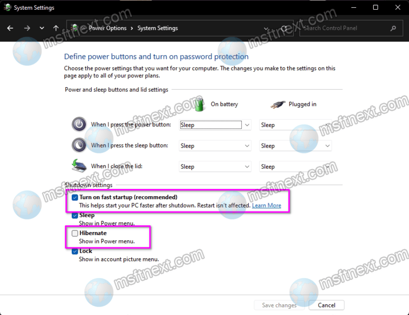 Fix Missing Turn On Fast Startup Option In Windows 11