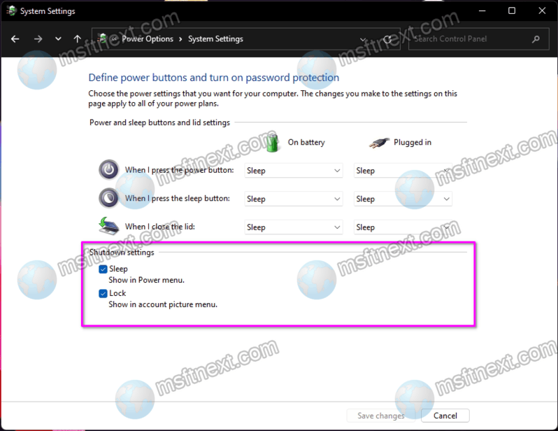Fix the Turn On Fast Startup option is missing on Windows 11