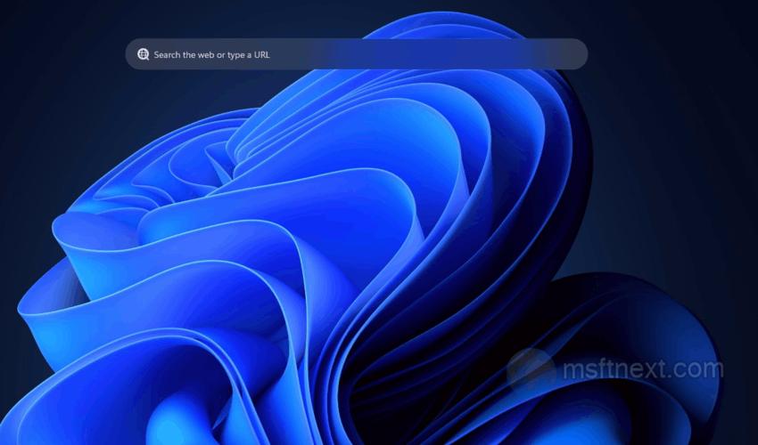 Windows 11 Desktop Search Bar
