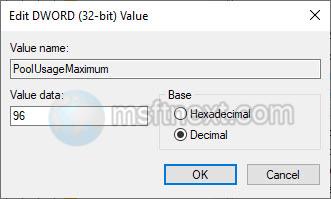 fix Insufficient system resources exist to complete the requested service error in Registry