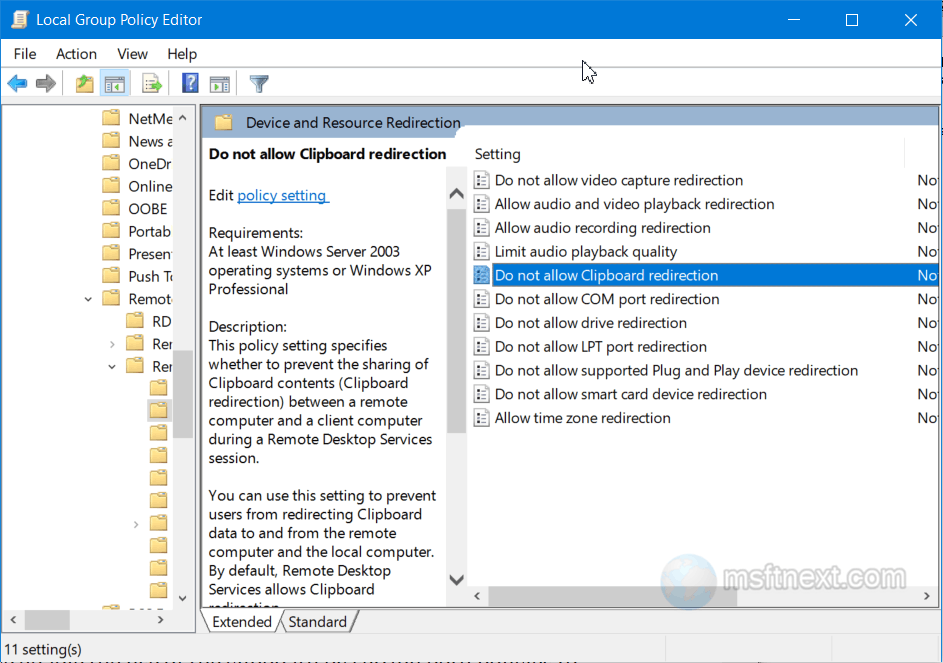 local group policy