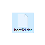 what is boottel dat file
